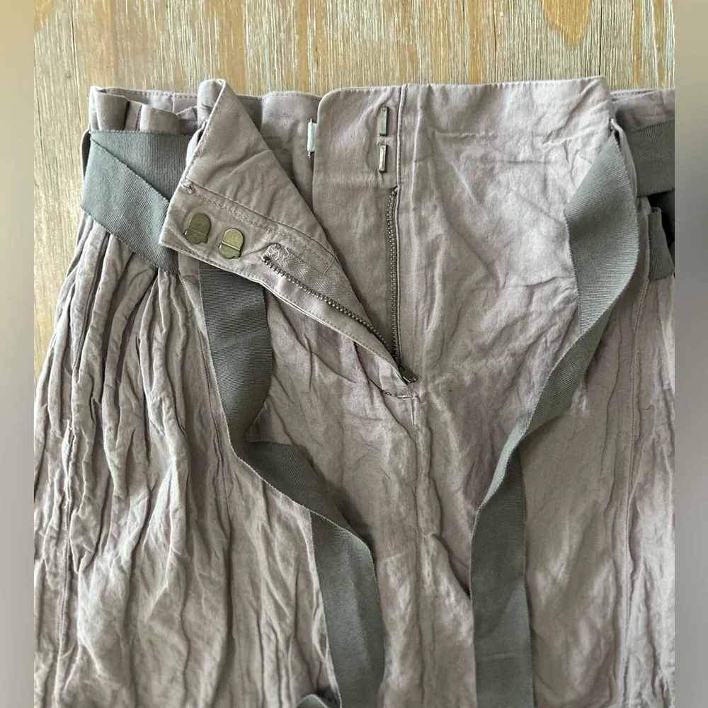 Ann Taylor LOFT Crinkle Mini Skirt